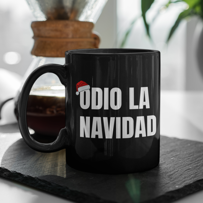 TAZA ODIOSA - ODIO LA NAVIDAD