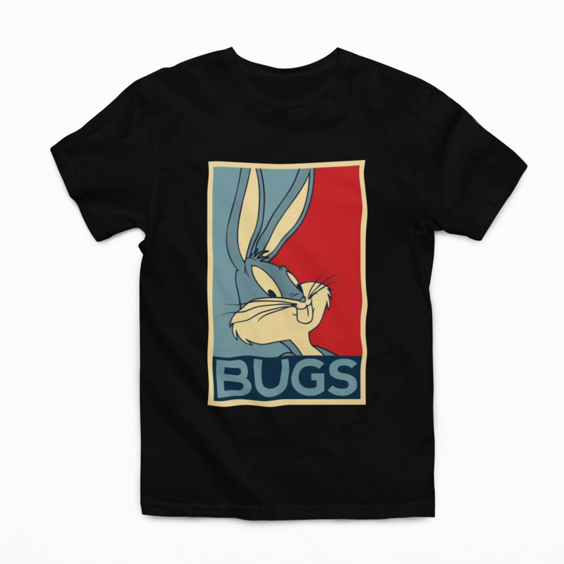 POLO-BUGS NEGRO