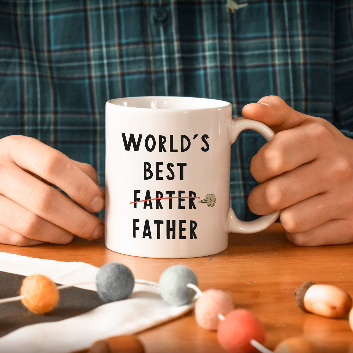 BEST FARTHER- TAZA