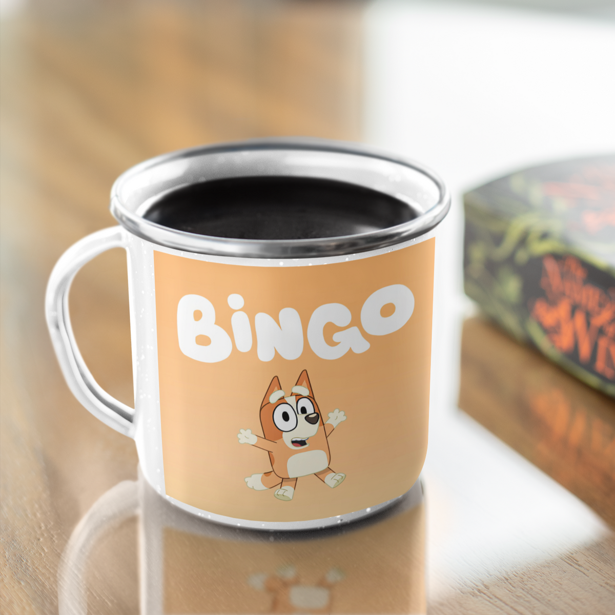 TAZA DE METAL BINGO