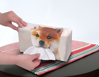 CAJA PORTAPAPEL TISSUES GATOS-PERROS