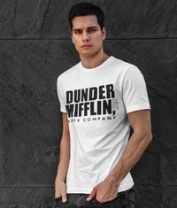 POLO-DUNDER MIFFLIN BLANCO