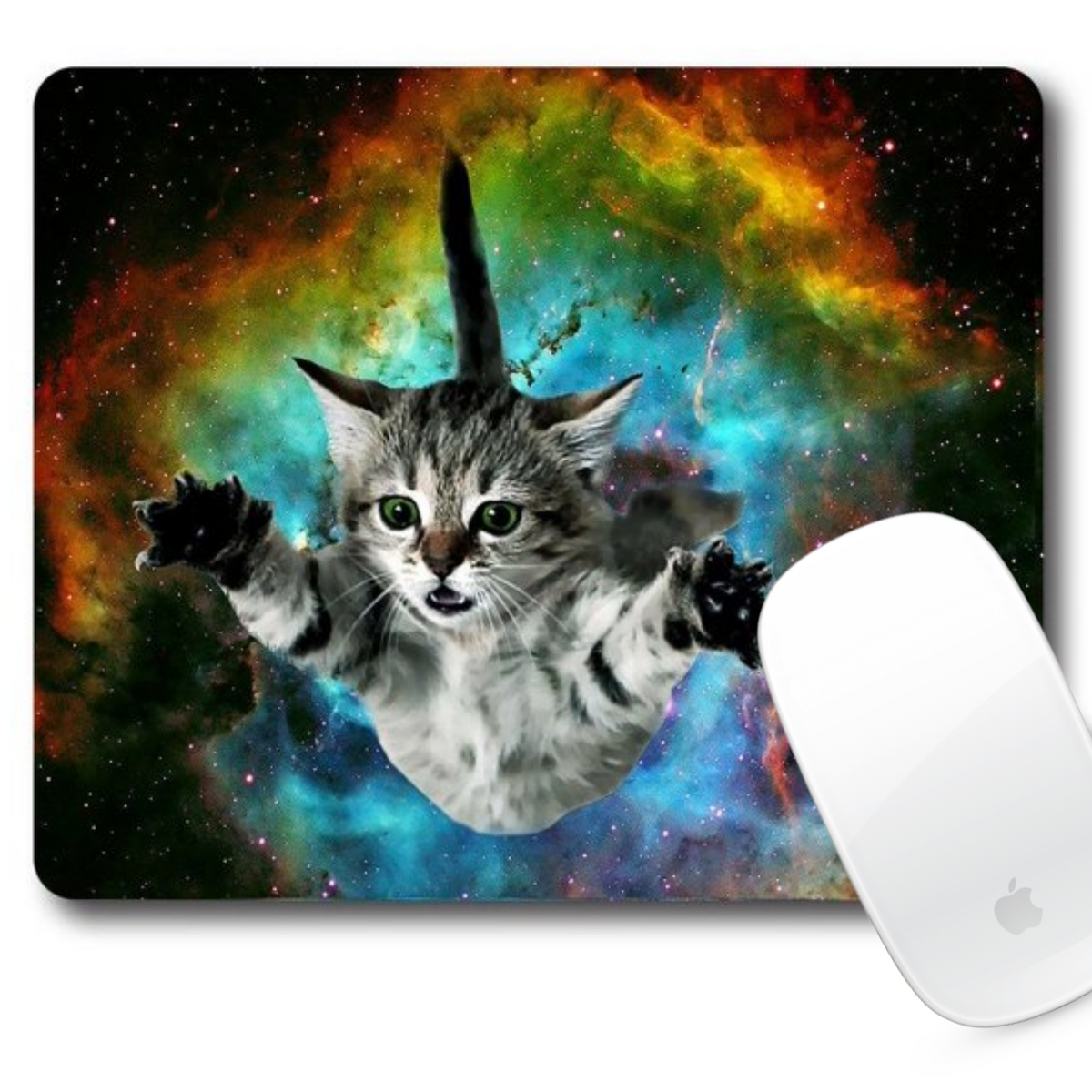 MOUSE PAD-GALAXY CAT