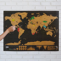 SCRATCH MAP - DELUXE