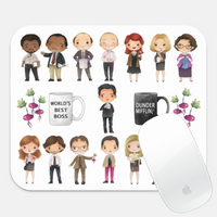 MOUSE PAD THE OFFICE CUTE