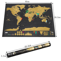 SCRATCH MAP - DELUXE