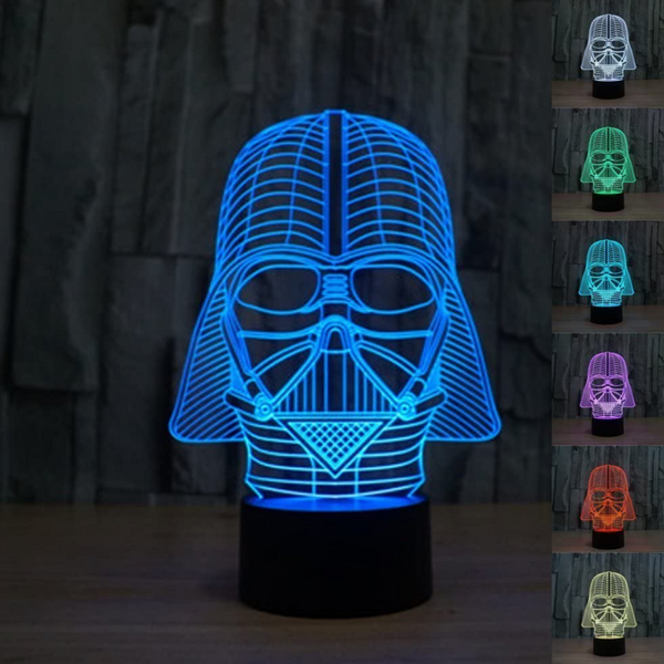 LÁMPARA LED - DARTH VADER