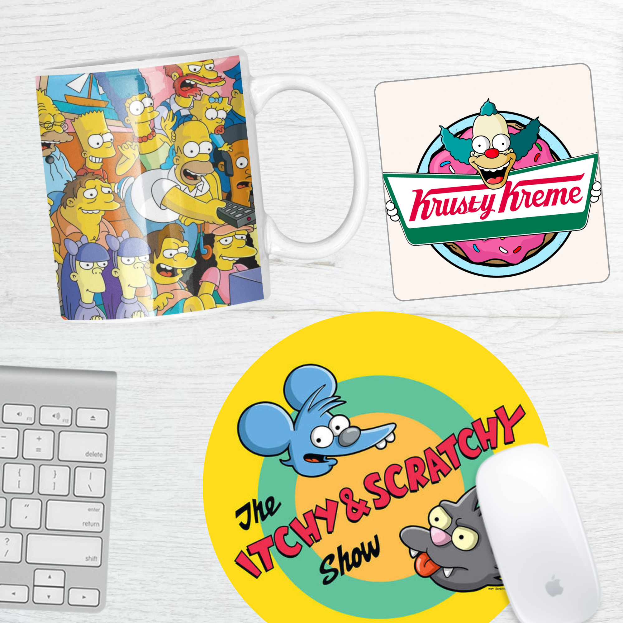 Porte-clés Métal Les Simpson - Cadeau Fan Officiel, Design Détaillé Et Durable