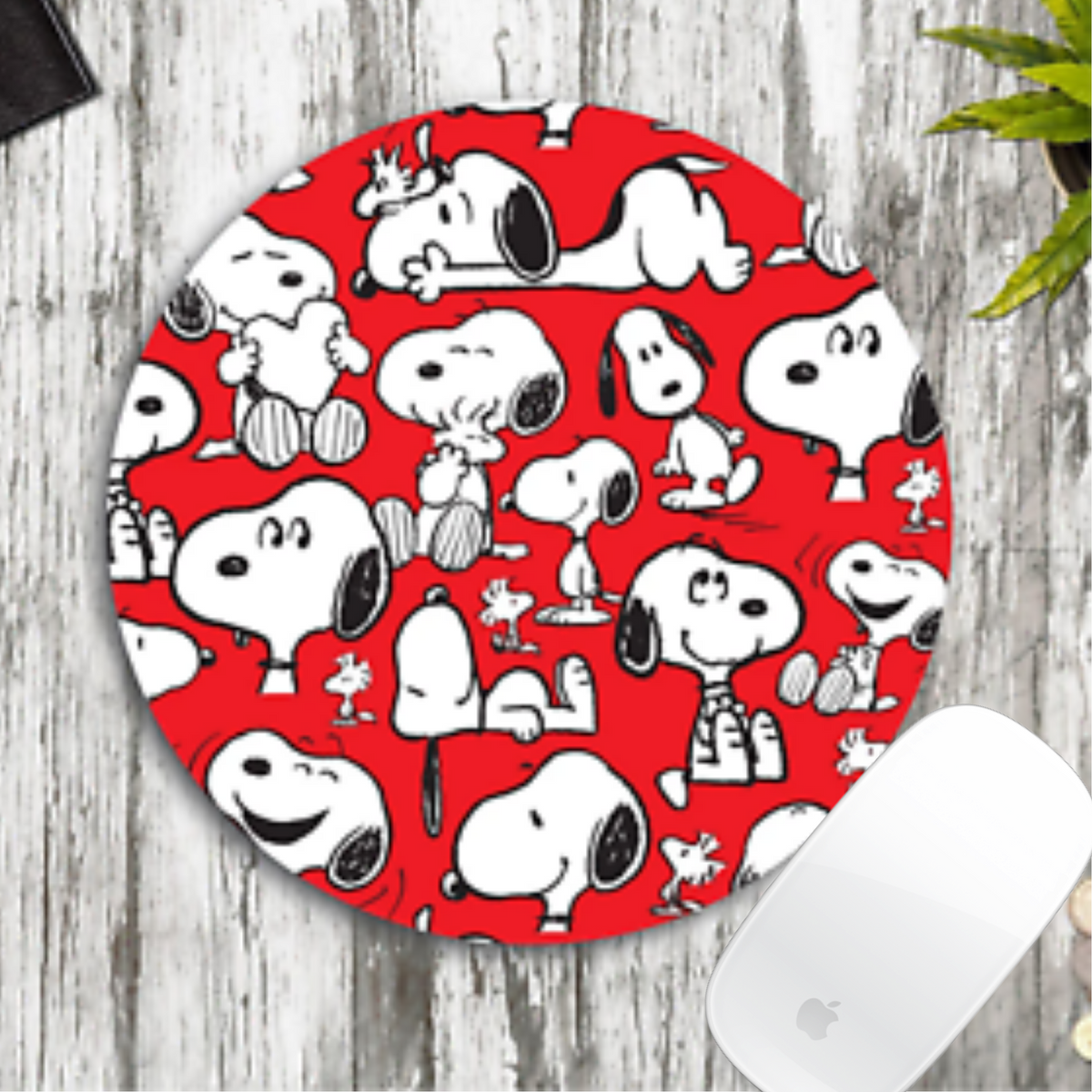 MOUSE PAD-SNOOPY