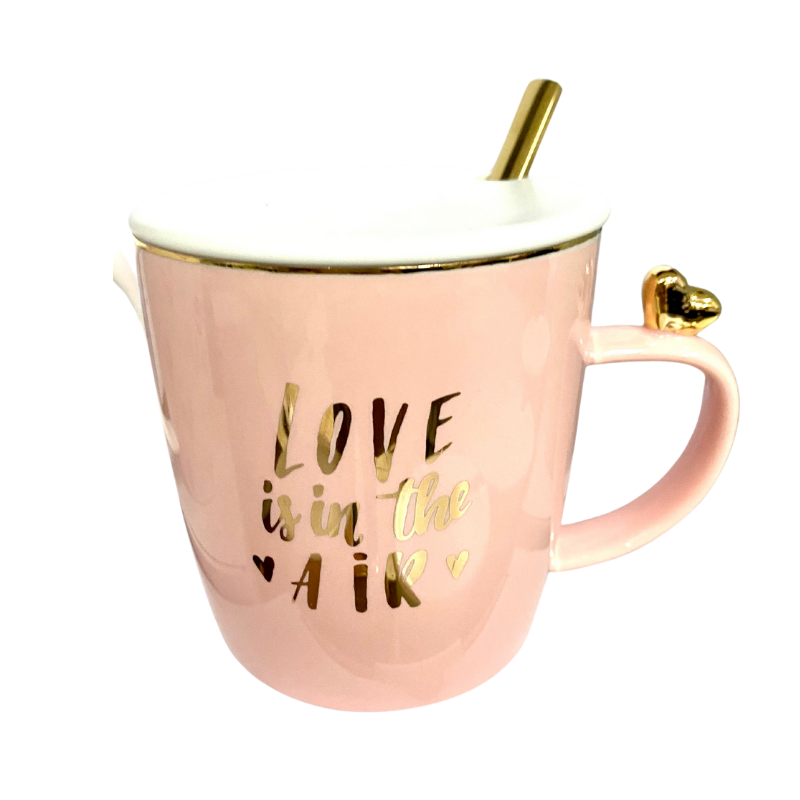 Taza LOVE is in the AIR