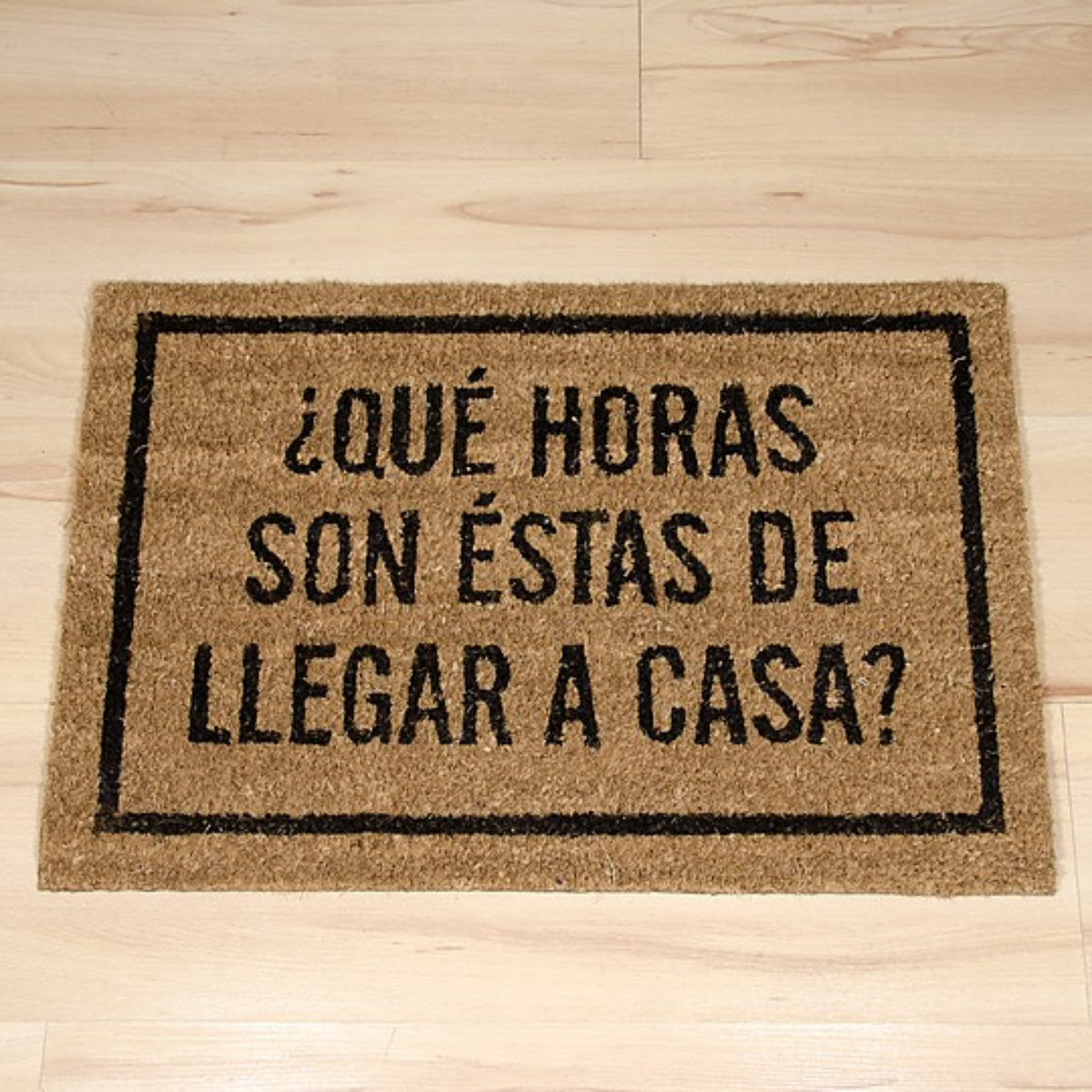 TAPETE ÉSTAS SON HORAS?