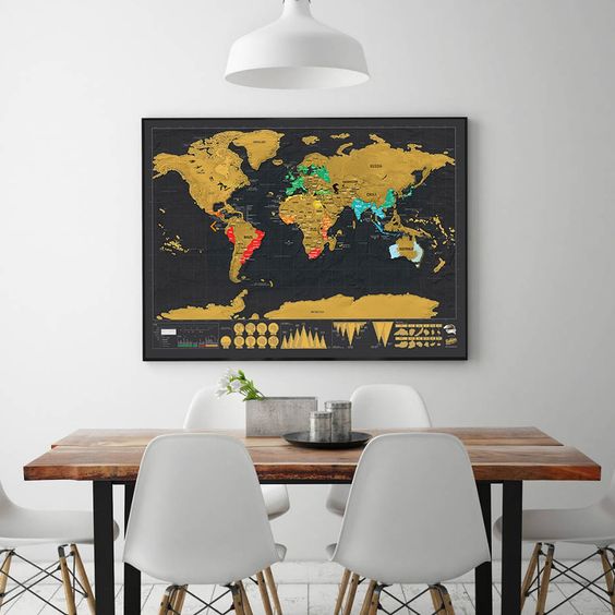 SCRATCH MAP - DELUXE