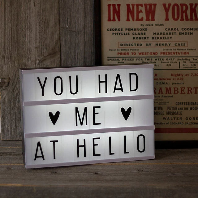Letters Light Box Deluxe