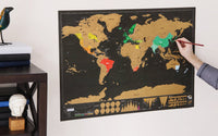 SCRATCH MAP - DELUXE